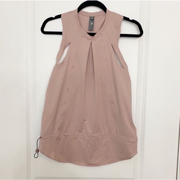 Adidas by Stella McCartney Dusty Rose Tank Top Training Performance Small - Picture 2 of 14
